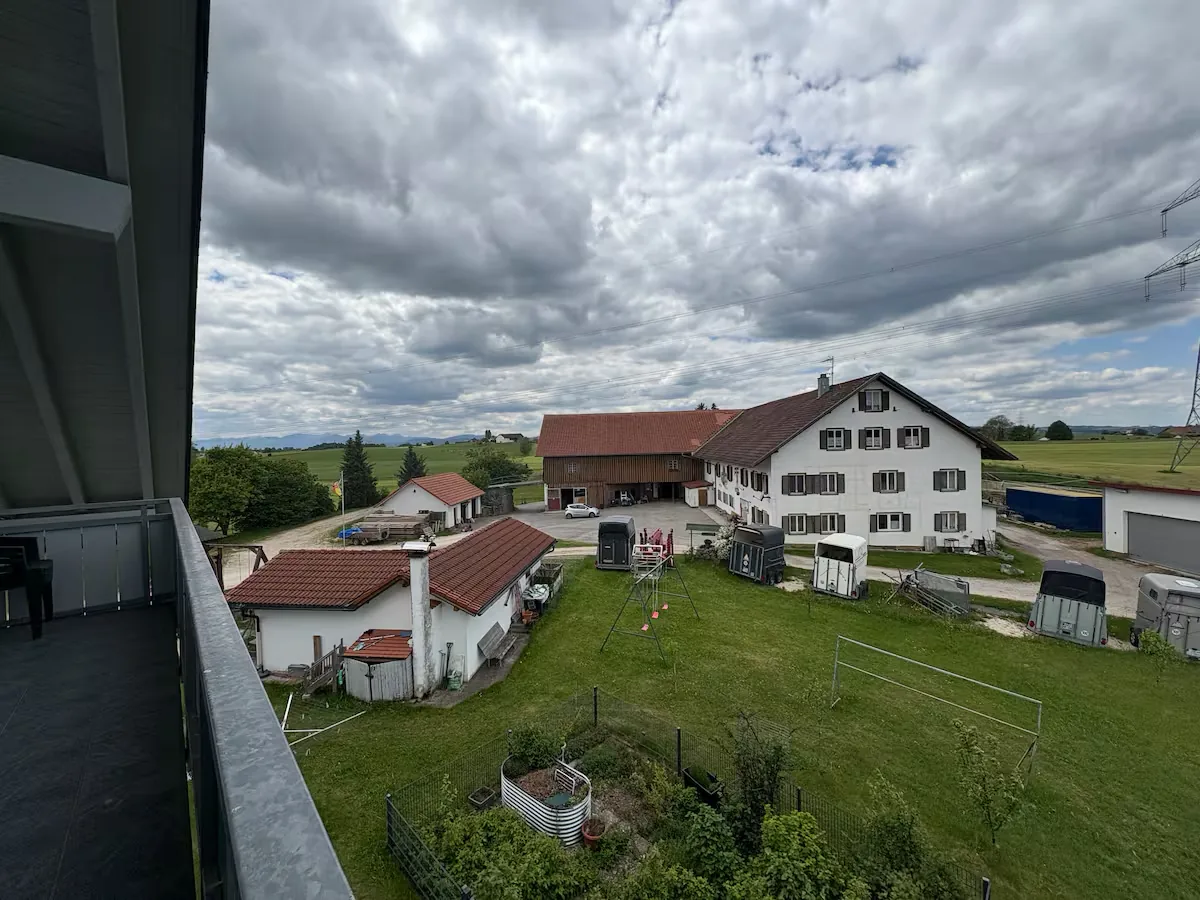 Ferienwohnung im Allgäu – gemütlicher Innenraum am Leonhardshof Albrecht in Sommers bei Kempten