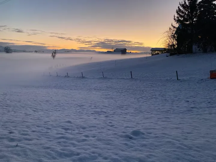 Ferienwohnung im Allgäu – gemütlicher Innenraum am Leonhardshof Albrecht in Sommers bei Kempten